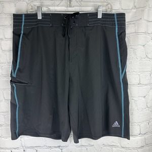 Adidas Swim‎ Trunks Men's Size 38 Blue